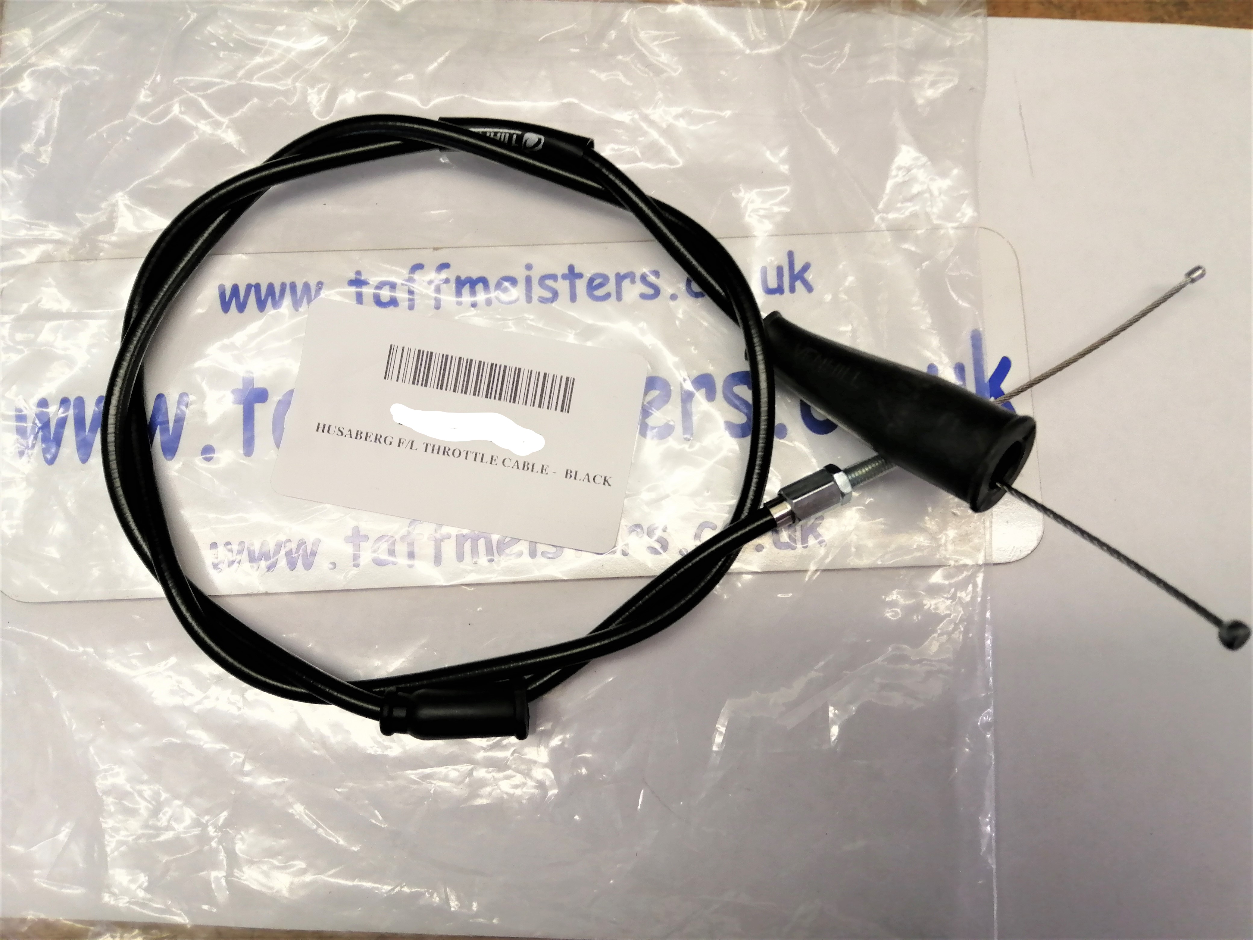 100428 - 17001701 Throttle Cable. 1989-1991 All models. 1992-1996 All roundslide FE/FC/FX models. 1996 FEe model